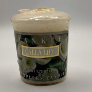 Yankee Candle Calla Lily 1.75 oz Sampler Candle Factory Sealed